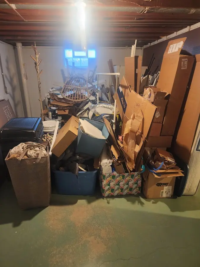 Roll-off dumpster container at job site for Yard Waste Dumpster Rental in Bermuda Dunes